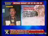 Defence budget cut by Rs 20K crore - NewsX