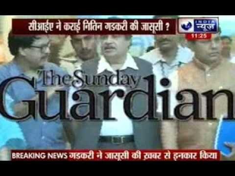 Row over 'recovery' of bugging devices from Nitin Gadkari's home