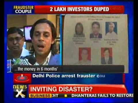 Two lakh investors duped by a couple in Delhi - NewsX