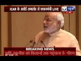 PM Modi at ICAR: India's agriculture mantra should be 'per drop, more crop'