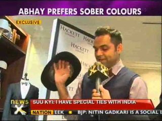 Abhay Deol's style secret - NewsX