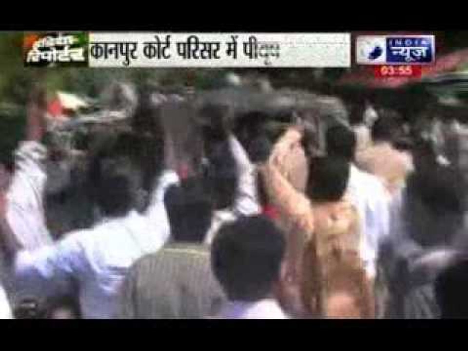 Advocates beat Piyush in Jyoti murder case in Lucknow High Court