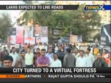 Thackeray's final journey: People gather at Sena Bhawan, Shivaji Park - NewsX