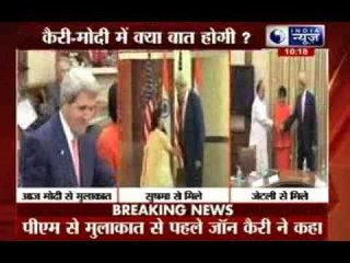 John Kerry to meet Prime Minister Narendra Modi today