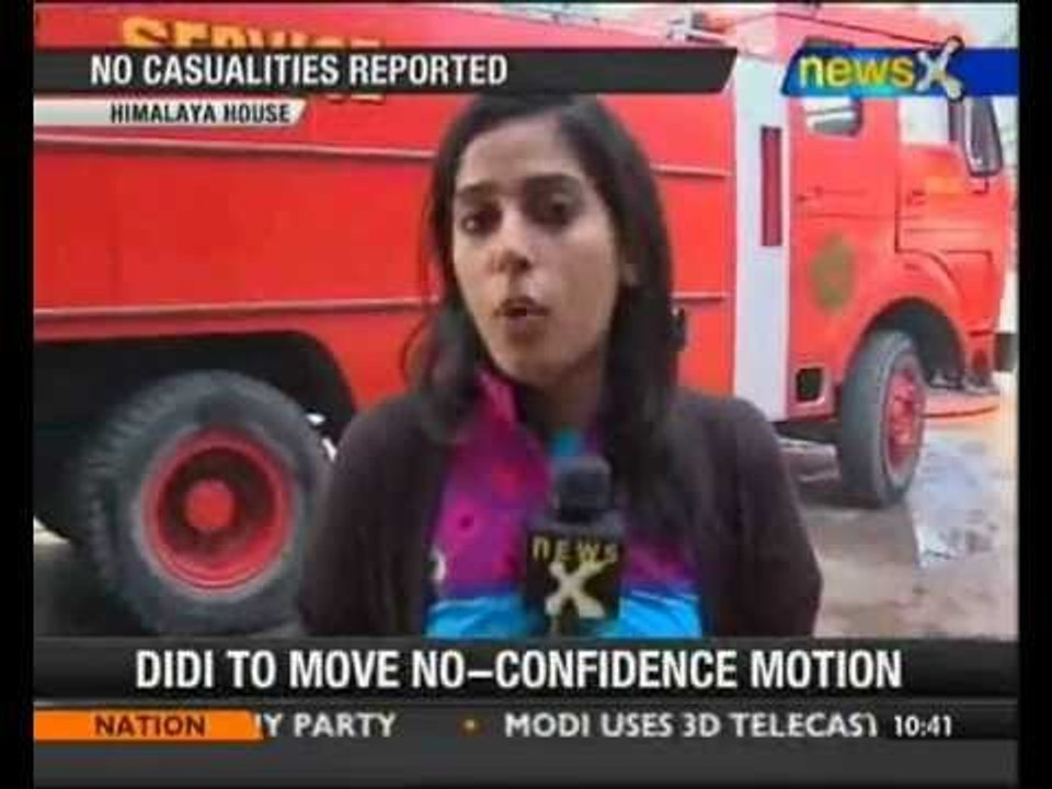 Delhi: Fire broke out at Himalaya House, no cas...