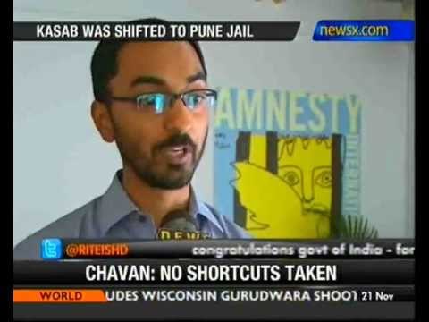 Amnesty International condemns Kasab's execution - NewsX