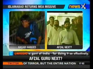 President returns mercy petitions of Afzal Guru, 6 others - NewsX