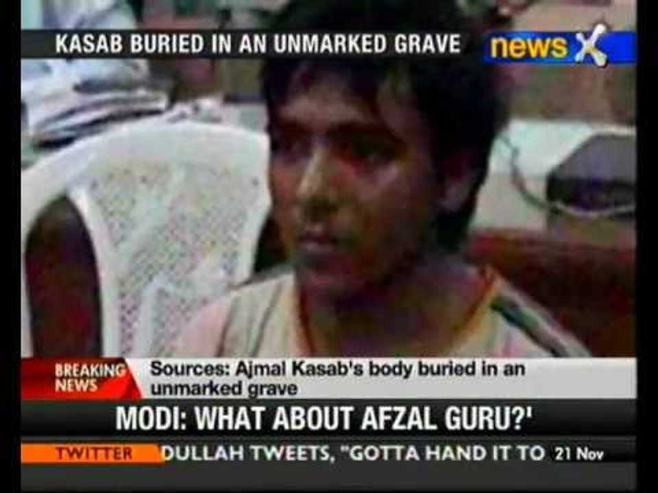 Kasab's body buried in an unmarked grave in Pune - NewsX