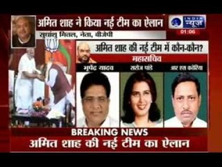 BJP Chief Amit Shah announces new team, Varun Gandhi dropped as General Secretary