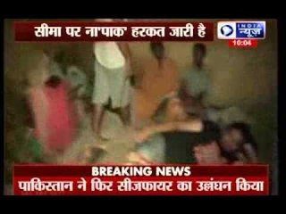 J&K: Pakistan violates ceasefire in RS Pura sector