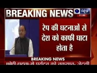 Arun Jaitley's controversial statement on rape