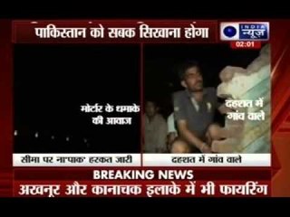 Pakistan violates ceasefire ,attacks in Kupwara ,one soldier shoot to die