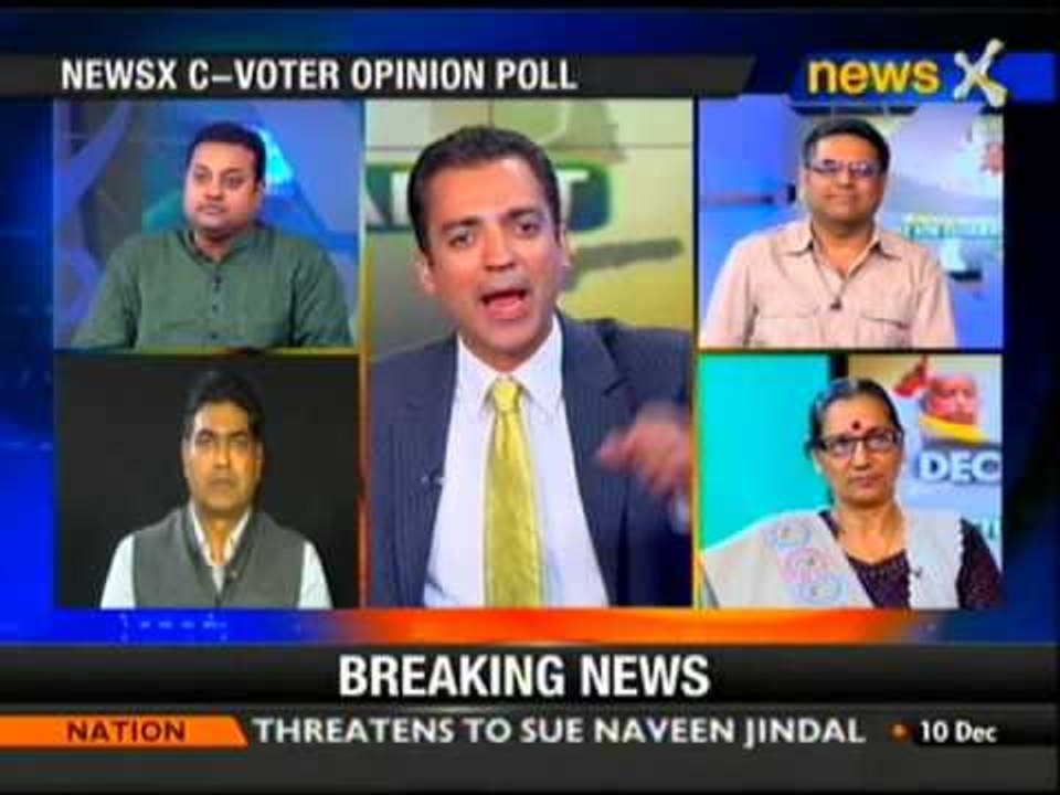 NewsX-CVoter Opinion Poll Modi to sweep Gujarat - NewsX