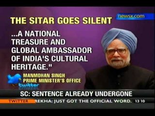 Politicos, Celebs mourn Pandit Ravi Shankar's death - NewsX