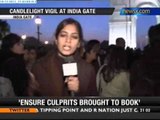 Delhi gangrape case: Candlelight vigil at India Gate - NewsX