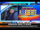 Virbhadra Singh chalks out win in HP - NewsX