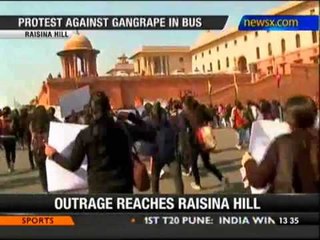 Delhi gangrape protest rocks Raisina Hill - NewsX