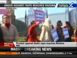 Delhi gangrape: Huge protest outside Rashtrapati Bhawan - NewsX