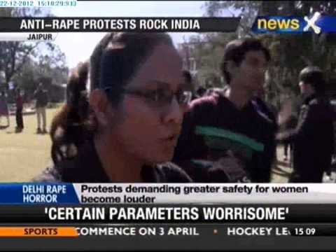 Anti-rape protests rock India - NewsX