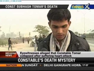 Tomar collapsed due to heart attack: Eyewitness - NewsX