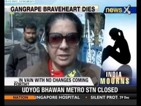 Gangrape victim's death: People demands justice - NewsX