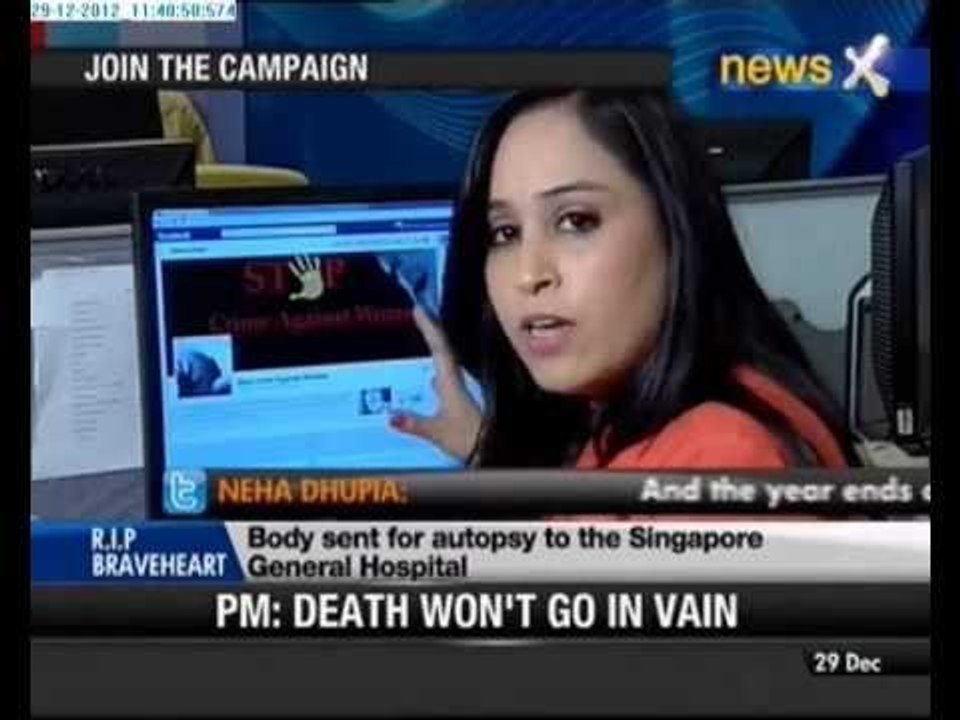 Delhi gangrape: FB, Twitter flooded with wave of anger - NewsX