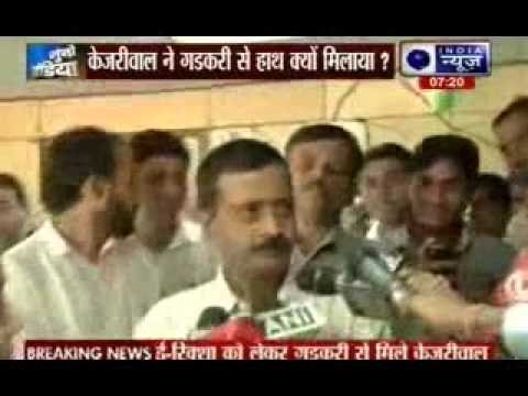 Political row over E-Rickshaw, Arvind Kejriwal meets Nitin Gadkari