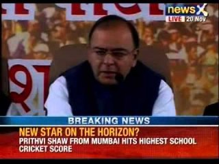 Arun Jaitely confident of a BJP victory in Delhi polls - News X
