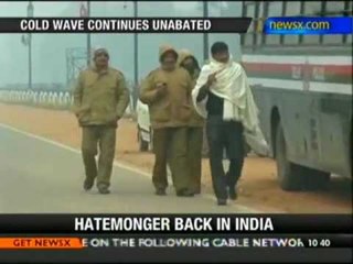 Cold wave continues in North India