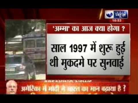 Tamil Nadu Chief Minister J Jayalalitha verdict today, cops on alert