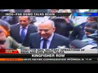 Director Gen Military Operations of India, Pak begin talks