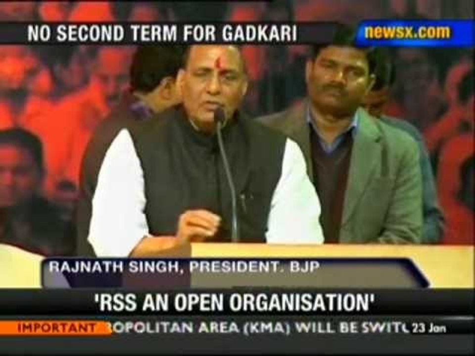 Rajnath starts second term with BJP