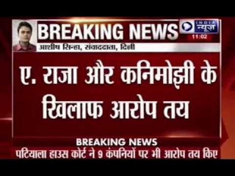 2G scam: Court frames charges against A Raja, Kanimozhi and others