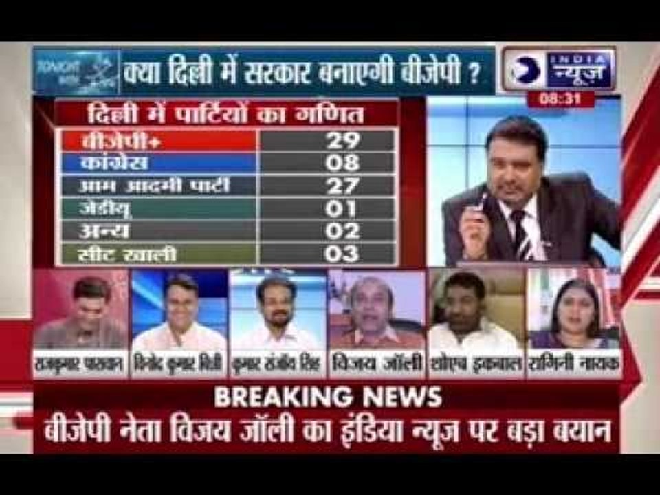 Tonight With Deepak Chaurasia: BJP may decline offer to form government in Delhi