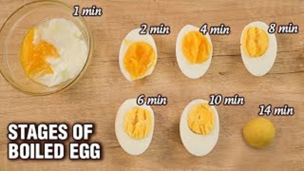 How To Cook Perfect Hard Boiled Eggs - Stages of Boiled Egg - Basic Cooking - Varun