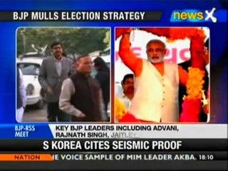 BJP, RSS meet to discuss Modi's role