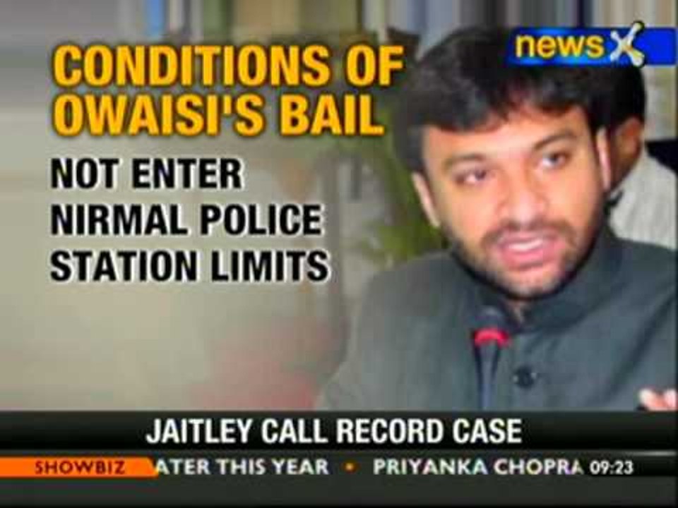 MIM legislator Akbaruddin Owaisi granted bail