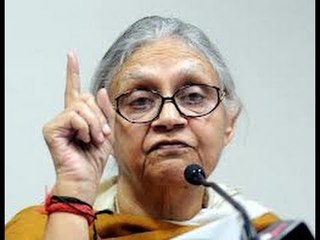 Sheila Dikshit renews attack on Delhi Police, writes to PM