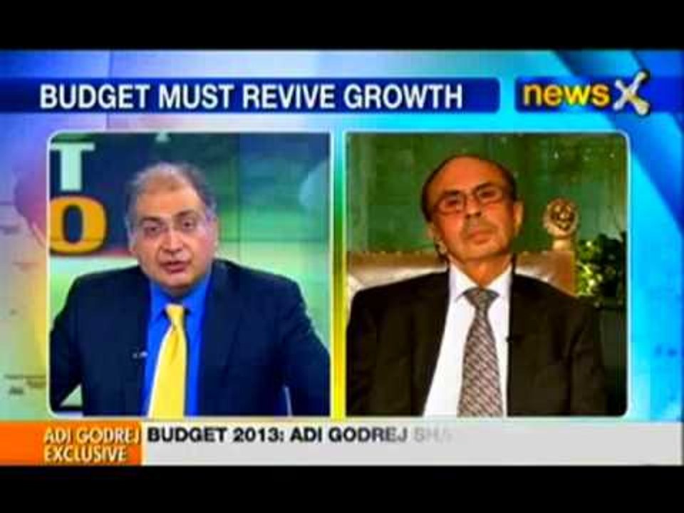 Budget 2013: Straight Talk with Adi Godrej