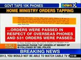 Govt phone tapping case: Political blame game begins