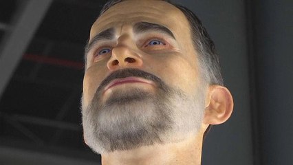 شاهد: تمثال لملك إسبانيا  سعره 200 ألف يورو  يثير الجدل في معرض مدريد