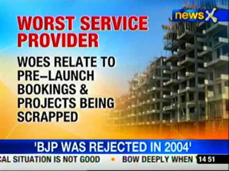 Real estate dubbed as worst service provider