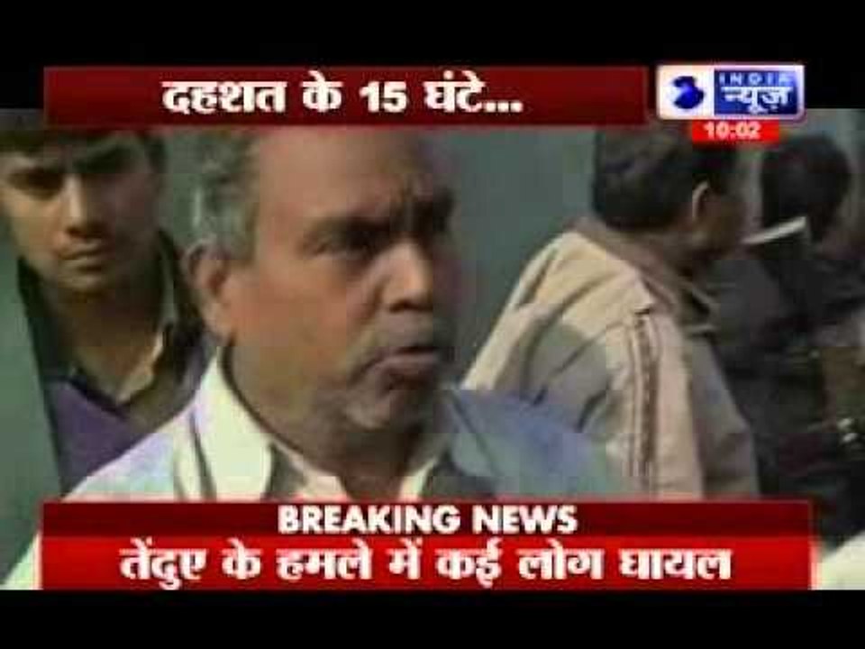 Leopard caught-on-camera in Gorakhpur