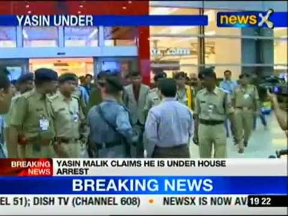 Yasin Malik under house arrest