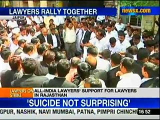 Rajasthan: Lawyers perform yagna at the Sessions Court