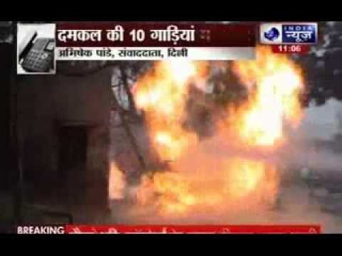 IGL pipeline catches fire in Delhi's Dhaula Kuan