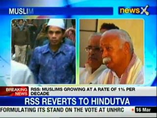 Rapid growth of Muslim population is threat to national security: RSS