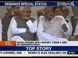Nitish Kumar demands special status for Bihar