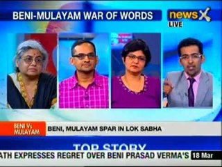 Beni Prasad-Mulayam Singh war of words