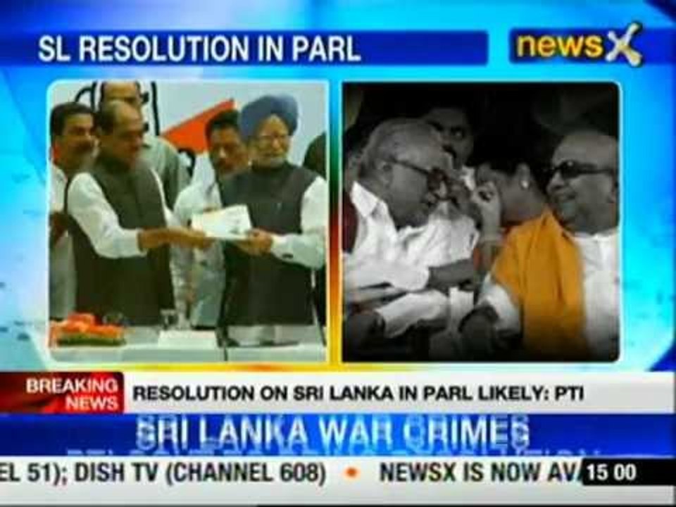Resolution on Lanka in Parliament likely, claim...